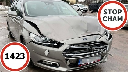 Stop Cham #1423 - Niebezpieczne i chamskie sytuacje na drogach