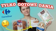 GOTOWE JEDZENIE Z CARREFOURA PRZEZ CAŁY DZIEŃ!| *musisz tego spróbować!