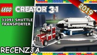 LEGO Recenzja: CREATOR 3IN1 31091 Shuttle Transporter