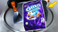 OREO Bites Ice Cream Rolls - Best Food ASMR