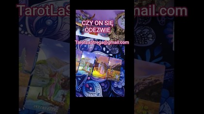 CZY ON SIĘ ODEZWIE ??? #tarot #tarotreading #kontakt #rozkład #relacje #shorts