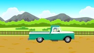 Pickup Truck | fairytales for children | Bajki Dla Dzieci