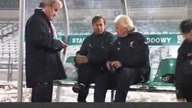 Polska - Belgia: Leo Beenhakker i jego korki :-)
