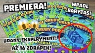 Zdrapki Lotto  Udana Premiera! 16 zdrapek GRUBY PORTFEL!  Więcej oznacza lepiej? 