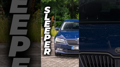 Niepozorna Skoda Superb 