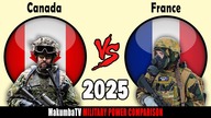 Kanada vs Francja 2025 | Porównanie siły militarnej #militarypower