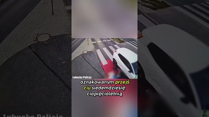 O włos od śmierci: Wypadek z Volvo w Zielonej Górze #wypadek #polscykierowcy #shorts