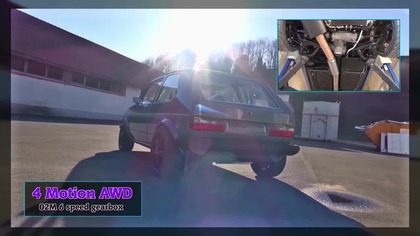 VW Golf Mk1  vs Yamaha R1 