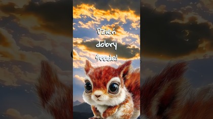 Dzień dobry środa!  #shorts #miłegodnia #dzieńdobry #środa
