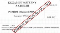 ZADANIE 4 AM 2007 RÓWNANIE CLAPEYRONA WARUNKI INNE NIŻ NORMALNE