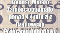 Zamość: Miasto Zamość otrzymało ponad 4,4 mln zł z Rządowego Programu Odbudowy Zabytków