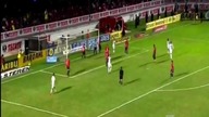   Ronaldinho i jego pr&oacute;ba z rzutu rożnego
