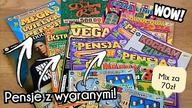 Zdrapki Lotto #499 Kolejny bogaty mix  Rodzinka Pensji z wygranymi 