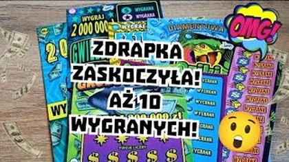 Zdrapki Lotto  Jak weekend to rarytas!  Ale taki to rzadkość! 