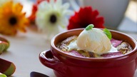 Pudding z rabarbarem - VideoKuchnia. pl