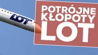 Potrójne kłopoty LOT! Narodowy przewoźnik może upaść