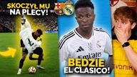 Vinicius POWALONY na ziemię! SZARPANINA po ostatnim gwizdku...  Real Madryt zagra z FC Barceloną!