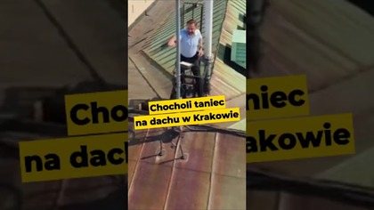Chocholi taniec na dachu w Krakowie #Kraków #Miszalski #referendum #wybory2027 #Polska #polityka