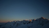 Wschód Oriona nad Tatrami