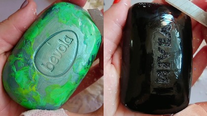 Soap Carving ASMR Relaxing Sounds no talking Satisfying ASMR Video