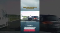 Wyhamował TIR-a na autostradzie.  wysiadł i zapomniał o ręcznym  #droga #polscykierowcy #traffic