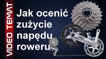 Wizualna ocena zużycia napędu roweru