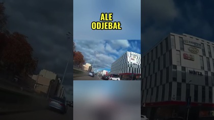 Honda zmienia pas i powoduje kolizję  brak kontroli i uwagi #wypadek #droga #dashcam