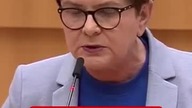 Beata Szydło w Europarlamencie