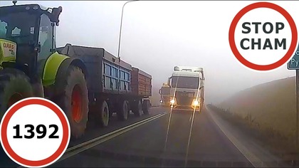 Stop Cham #1392 - Niebezpieczne i chamskie sytuacje na drogach