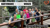 Hartowanie w Zimnej Wodzie.  Wodospad Podgórnej.  Medycyna Regeneracyjna.  Haretski.