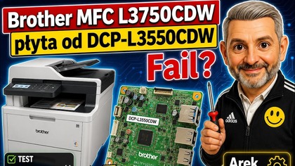 Brother MFC L3750CDW płyta od DCP-L3550CDW Fail?