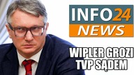 Wpadka TVP Info.  Wipler grozi sądem - TVP przeprasza