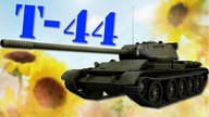 Pokaż co potrafisz #1334  T-44 na stepie :)