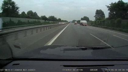 Polski kibic w Niemczech na A2