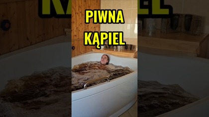 Kąpiele w piwie w Czechach