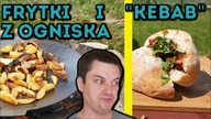Na Działce! Vlog odc. 50 Frytki i ala Kebab z ogniska.  Patelnia żeliwna na ognisko #MajsterAmator