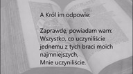 Medytacja biblijna  Poniedziałek I tygodnia Wielkiego Postu