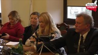 Zebranie zespołu parlamentarnego ds.  Kopalni Krupiński-Jacek Wilk, Robert Winnicki, Krzysztof Tytko
