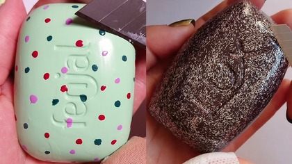 Soap Carving ASMR Relaxing Sounds no talking Satisfying ASMR Video