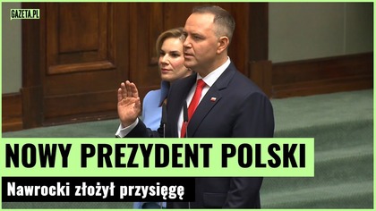 Karol Nawrocki złożył przysięgę! Mamy nowego prezydenta | Gazeta.pl