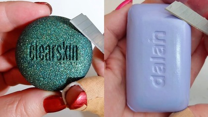 Soap Carving ASMR Relaxing Sounds no talking Satisfying ASMR Video