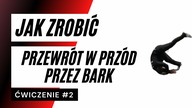 jak zrobić przewr&oacute;t przez bark w prz&oacute;d - nauka ćw.  #2