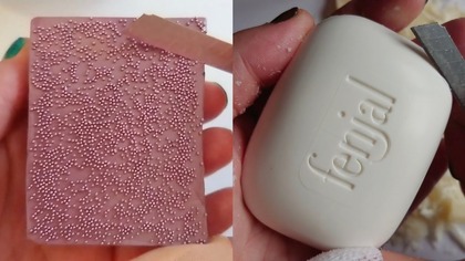 Soap Carving ASMR Relaxing Sounds no talking Satisfying ASMR Video