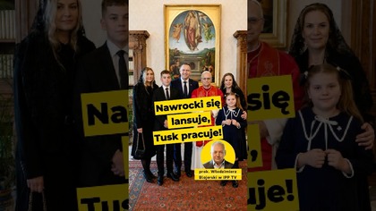 Nawrocki się lansuje, Tusk pracuje! #Tusk #papież #Batyr