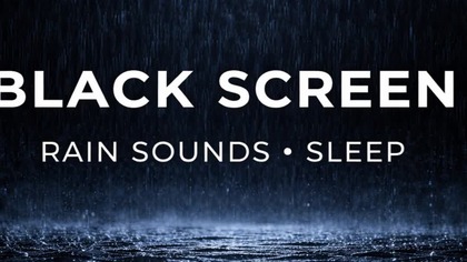 10H Dark Forest Downpour  Heavy Rain for Sleep & Masking