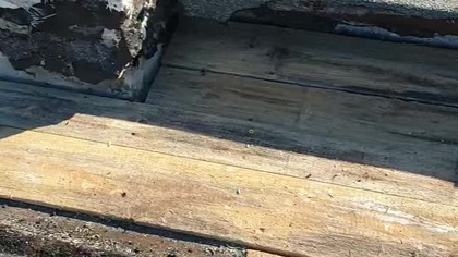 Teraz przyszła pora na zrobienie kominów, trzeba je wyrównać #shorty #works #diy #praca