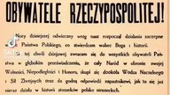 Nasza legalna 2RP napadnięta 1. 9. 1939 roku przez 3 Rzeszę