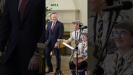 Nawrocki nie mógł się powstrzymać