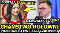 EWA ZAJĄCZKOWSKA OSTRO SPIĘŁA SIĘ Z SZYMONEM HOŁOWNIĄ! MARSZAŁKU! JESTEŚ BŁAZNEM!