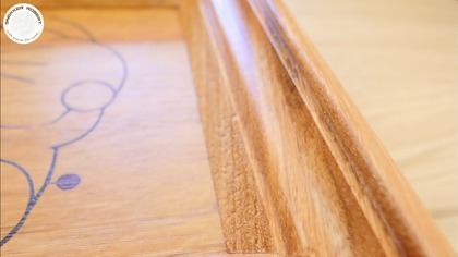 151 Drewniana taca na pieczywo / Wooden bread tray